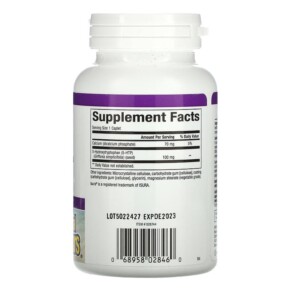 Thành phần vi chất của Natural Factors Stress-Relax 5-HTP 100 mg 120 Time Release Caplets 068958028460