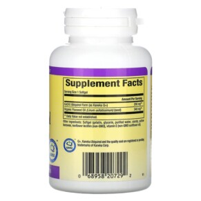 Thành phần vi chất của Natural Factors Ubiquinol 200 mg 30 Softgels 068958207292