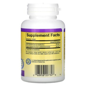 Natural Factors Ubiquinol 200 mg 60 Softgels 3 Thành phần vi chất của Natural Factors Ubiquinol 200 mg 60 Softgels 068958207308
