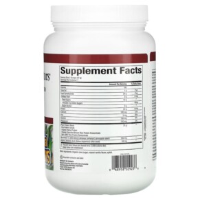 Thành phần vi chất của Natural Factors Vegan Protein Factors Vanilla Bean 12 oz (340 g) 068958029238
