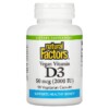 Thực phẩm chức năng Natural Factors Vegan Vitamin D3 50 mcg (2.000 IU) 90 Vegetarian Capsules 068958010687