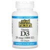 Natural Factors Vitamin D3 25 mcg (1.000 IU) 180 Softgels 4 Thực phẩm chức năng Natural Factors Vitamin D3 25 mcg (1.000 IU) 180 Softgels 068958010540
