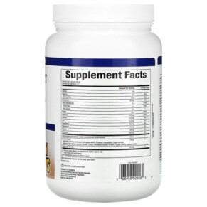 Thành phần vi chất của Natural Factors Whey Factors Grass Fed Whey Protein Natural French Vanilla 12 oz (340 g) 068958029269