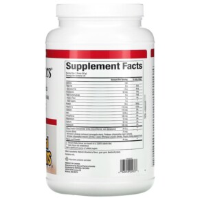 Thành phần vi chất của Natural Factors Whey Factors Grass Fed Whey Protein Natural Strawberry 2 lb (907 g) 068958029337
