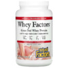 Thực phẩm chức năng Natural Factors Whey Factors Grass Fed Whey Protein Natural Strawberry 2 lb (907 g) 068958029337