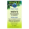 Thực phẩm chức năng Natural Factors Whole Earth & Sea Men's Multivitamin & Mineral 60 Tablets 068958355047