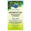 Thực phẩm chức năng Natural Factors Whole Earth & Sea Women's 50+ Multivitamin & Mineral 60 Tablets 068958355016