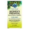 Thực phẩm chức năng Natural Factors Whole Earth & Sea Women's Prenatal Multivitamin & Mineral 60 Tablets 068958355177