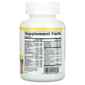 Thành phần vi chất của Natural Factors Women's MultiStart 90 Tablets 068958015804