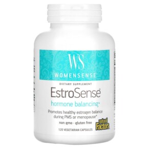Thực phẩm chức năng Natural Factors WomenSense EstroSense Hormone Balancing 120 Vegetarian Capsules 068958049564