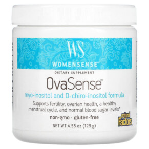 Thực phẩm chức năng Natural Factors Womensense OvaSense 4.55 oz (129 g) 068958049939