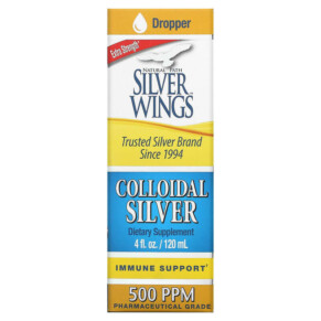 Thực phẩm chức năng Natural Path Silver Wings Colloidal Silver Extra Strength 500 PPM 4 fl oz (120 ml) 613405610660