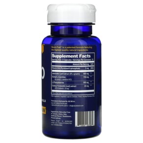 Thành phần vi chất của Natural Stacks Neuro Fuel 45 Vegetarian Capsules 673869563964