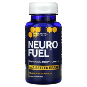 Thực phẩm chức năng Natural Stacks Neuro Fuel 45 Vegetarian Capsules 673869563964