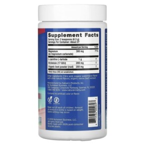 Thành phần vi chất của Natural Vitality CALM Muscles Watermelon 6 oz (170 g) 875534002697