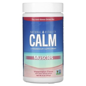 Thực phẩm chức năng Natural Vitality CALM Muscles Watermelon 6 oz (170 g) 875534002697