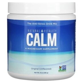 Thực phẩm chức năng Natural Vitality CALM The Anti-Stress Drink Mix Original (Unflavored) 8 oz (226 g) 183405043497