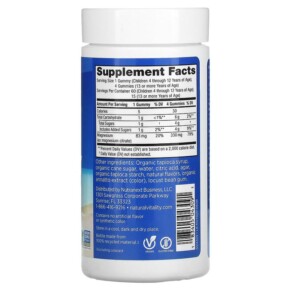 Thành phần vi chất của Natural Vitality CALM The Anti-Stress Gummies Orange 60 Gummies 183405043091