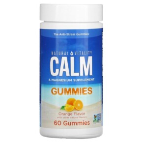 Thực phẩm chức năng Natural Vitality CALM The Anti-Stress Gummies Orange 60 Gummies 183405043091