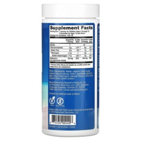 Thành phần vi chất của Natural Vitality CALM The Anti-Stress Gummies Raspberry-Lemon 120 Gummies 875534002406