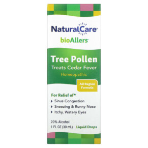Thực phẩm chức năng NaturalCare BioAllers Tree Pollen 1 fl oz (30 ml) 371400707012