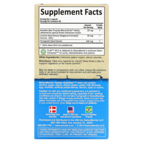 Thành phần vi chất của NaturaNectar Gastro Guardian 60 Vegetable Capsules 837654326572