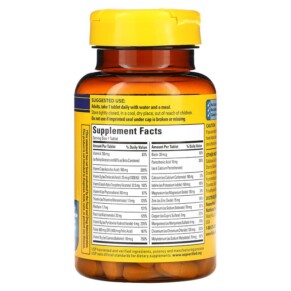 Thành phần vi chất của Nature Made Multi for Him 90 Tablets 031604017897