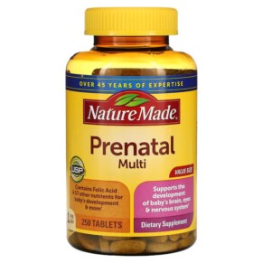 Thực phẩm chức năng Nature Made Prenatal Multi 250 Tablets 031604014353