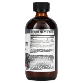 Thành phần vi chất của Nature's Answer Gentle Iron Natural Mixed Berry 8 fl oz (240 ml) 083000269257