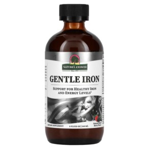 Thực phẩm chức năng Nature's Answer Gentle Iron Natural Mixed Berry 8 fl oz (240 ml) 083000269257
