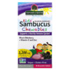 Thực phẩm chức năng Nature's Answer Kid's Sambucus Chewables Black Elderberry + Vitamin-C and Zinc 45 Chewable Tablets 083000262692