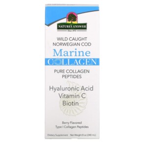 Thực phẩm chức năng Nature's Answer Marine Collagen Wild Caught Norwegian Cod Berry 8 oz (240 ml) 083000269226