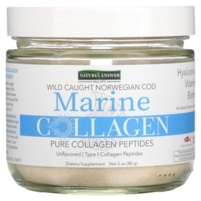 Thực phẩm chức năng Nature's Answer Marine Collagen Wild Caught Norwegian Cod Unflavored 3 oz (88 g) 083000269233