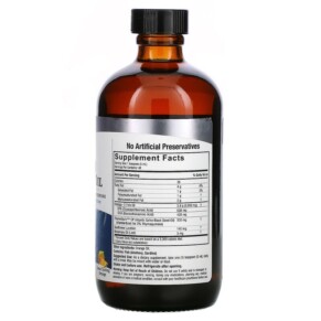 Thành phần vi chất của Nature's Answer Omega-3 with Black Seed Oil Orange 8 fl oz (240 ml) 083000261428