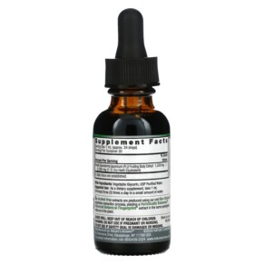 Thành phần vi chất của Nature's Answer Reishi Fruiting Body Alcohol-Free 1.000 mg 1 fl oz (30 ml) 083000006623
