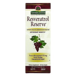 Thực phẩm chức năng Nature's Answer Resveratrol Reserve 5 fl oz (150 ml) 083000261770