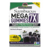 Thực phẩm chức năng Nature's Answer Sambucus Mega Gummies 7X Strength Black Elderberry 30 Gelatin Free/Vegan Gummies 083000262340