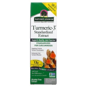 Thực phẩm chức năng Nature's Answer Turmeric-3 Alcohol-Free 1 fl oz (30 ml) 083000009013