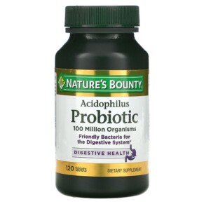Thực phẩm chức năng Nature's Bounty Acidophilus Probiotic 120 Tablets 074312026102