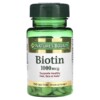 Thực phẩm chức năng Nature's Bounty Biotin 1.000 mcg 100 Coated Tablets 074312079610