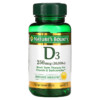 Thực phẩm chức năng Nature's Bounty D3 250 mcg (10.000 IU) 72 Rapid Release Softgels 074312358739