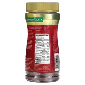 Thành phần vi chất của Nature's Bounty Energy Jelly Beans With Vitamin B-12 Cherry 80 Jelly Beans 074312010132