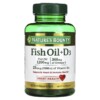 Thực phẩm chức năng Nature's Bounty Fish Oil + D3 90 Rapid Release Softgels 074312194054