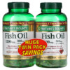 Thực phẩm chức năng Nature's Bounty Fish Oil Twin Pack 1.200 mg 180 Rapid Release Softgels Each 074312306976
