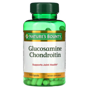 Thực phẩm chức năng Nature's Bounty Glucosamine Chondroitin 110 Capsules 074312002380