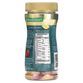 Thành phần vi chất của Nature's Bounty Multi Jelly Beans Strawberry Lemonade 90 Jelly Beans 074312010149