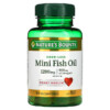 Thực phẩm chức năng Nature's Bounty Odor-Less Mini Fish Oil 645 mg 90 Mini Coated Softgels 074312186783
