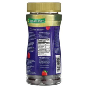 Thành phần vi chất của Nature's Bounty Sleep Jelly Beans with Melatonin Mixed Berry 80 Jelly Beans 074312010118