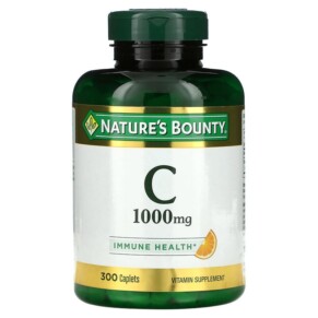 Thực phẩm chức năng Nature's Bounty Vitamin C 1.000 mg 300 Caplets 074312009938