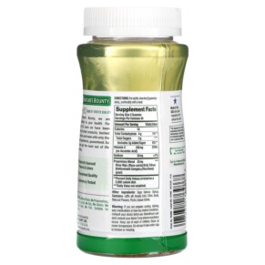 Thành phần vi chất của Nature's Bounty Vitamin C Gummies Orange Flavored 125 mg 80 Gummies 074312764868